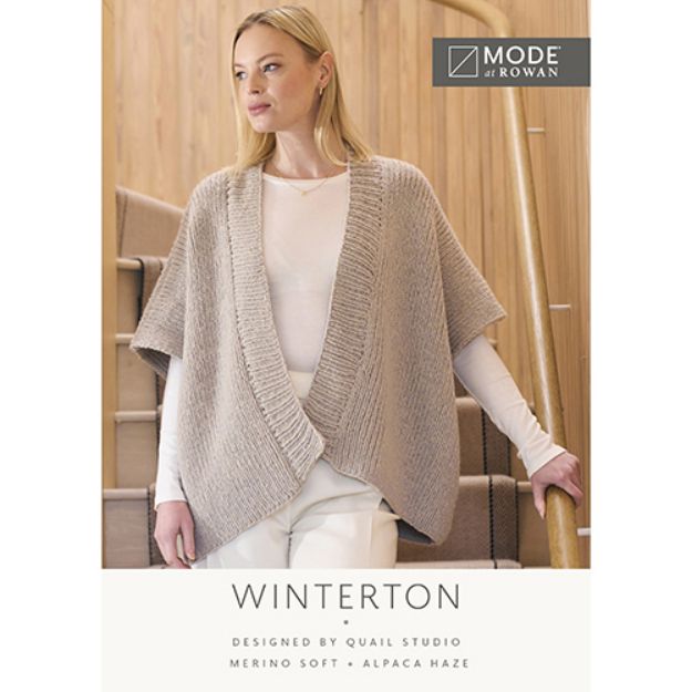 Picture of MODE at Rowan: Pattern Winterton Merino Soft / Alpaca Haze